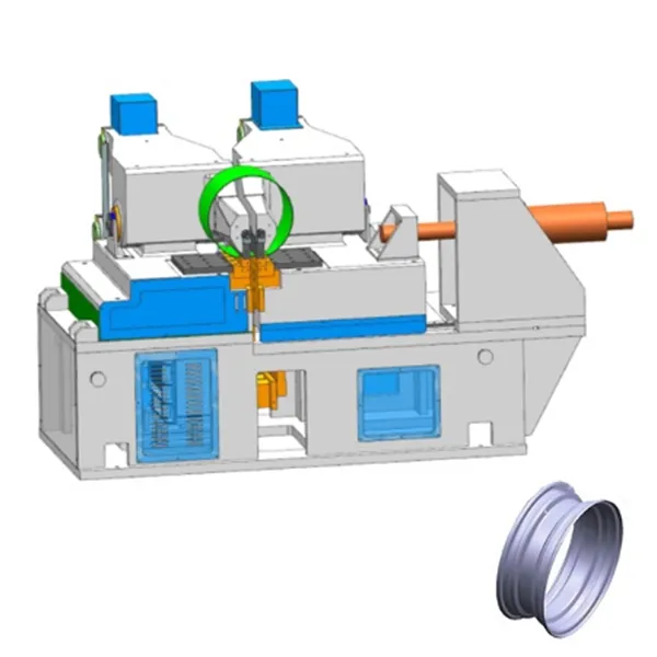 Equipamento de Produção de Aros de Rodas de Aço